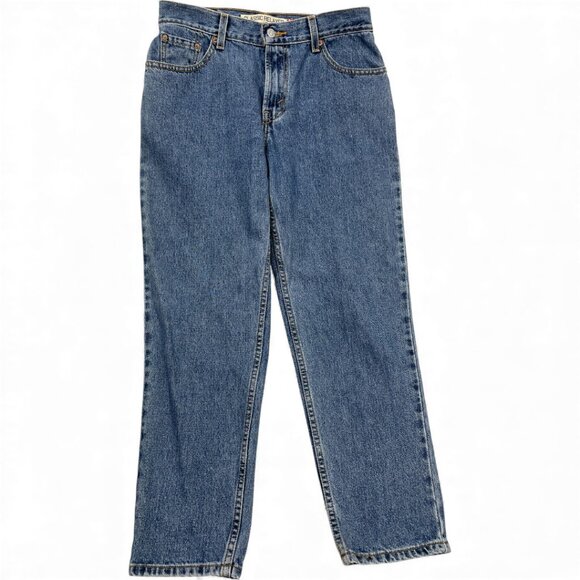 Vintage Levi’s Red Tab 550 High Waist Tapered Mom Relaxed Jeans Women's 12 M - Picture 2 of 11